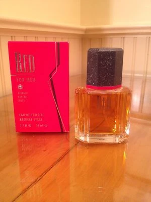 Lote de spray Giorgio Beverly Hills rojo para hombre 1,7 fl oz EDT para hombre LH56304-NUEVO EN CAJA   Foto 1 de 4