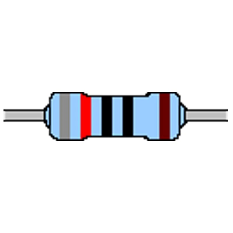 50 Metallschicht Widerstände 820 Ohm 0 6w 1