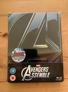 AVENGERS ASSEMBLE - HMV EXCLUSIVE LIMITED EDITION BLU RAY STEELBOOK - Picture 1 of 6