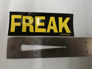 FREAK Sticker 90's - Picture 1 of 2