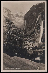 Lauterbrunnen Switzerland Postcard - Picture 1 of 2