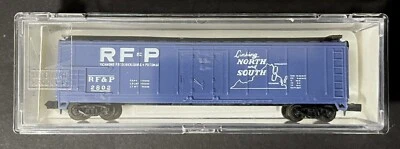 Life Like N Scale #7717 50' Reefer Richmond Frederick &Potomac RF&P #2802 W Case - Image 1 of 4