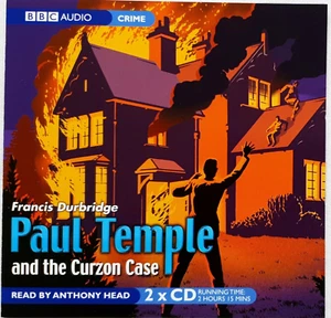 Paul Temple and the Curzon Case 2CD–Audiobook Francis Durbridge Anthony Head - Picture 1 of 2