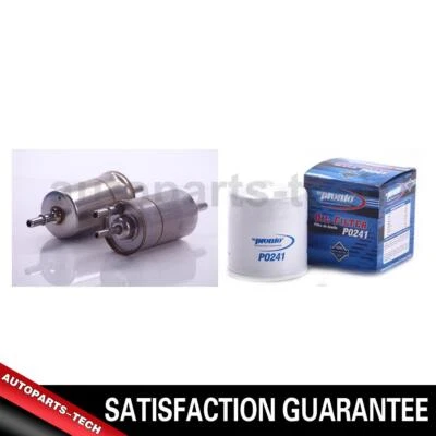2x Pronto Engine Oil Filter Fuel Filter For Saturn SC1 1998 1999 2000 2001 2002 - Image 1 of 4