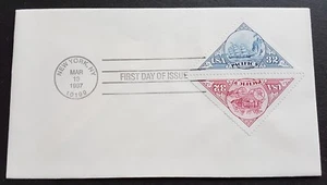 USA 1997 Pacific 97 Stamp Exhibition 2v Stamps FDC (official issue cover) type B - Picture 1 of 2