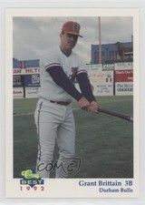 1992 Classic Best Durham Bulls Grant Brittain #10