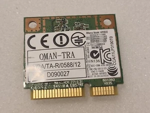 Dell ChromeBook 11 CB1C13 AR5B22 Dual Band Wi-Fi Wireless Bluetooth Card - Afbeelding 1 van 3