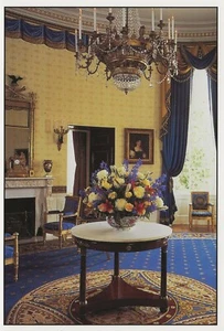 Postal Washington DC La Casa Blanca ""La Habitación Azul"" como nueva 1996 sin usar - Imagen 1 de 1