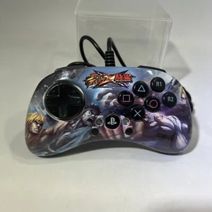 Playstation SF X Tekken FightPad Wired Controller Fightstick Mad Catz USB #ML - Picture 1 of 9