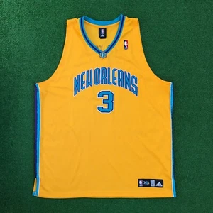2007 Chris Paul New Orleans Hornets Adidas Authentic ALT NBA Jersey Size 56 XXXL - Picture 1 of 6