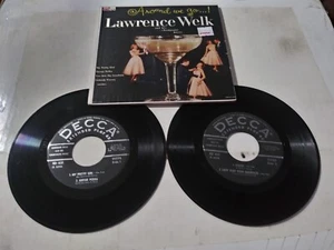 Lawrence Welk - Around We Go...! VG+ DECCA EP 45RPM Record & Pic Sleeve 1956 - Picture 1 of 5