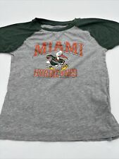 Miami Hurricanes T-Shirt Youth Boy Small Graphic Print Rivalry Threads…#5257