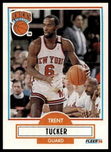 1990-91 Fleer #129 Trent Tucker - Picture 1 of 2