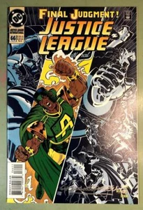 JUSTICE LEAGUE INTERNATIONAL 66 (VF/NM 9.0) AUTOGRAPHED CHUCK WOJTKIEWICZ w/COA* - Picture 1 of 5