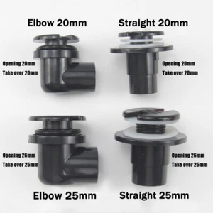 Fish Tank Special Strong Drainage Joint Aquarium Accessories Opening: 20mm/25mm - Picture 1 of 6