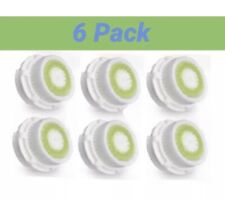 6 pk Acne Facial Cleansing Brush Heads compatible ClariSonic Mia 2 Pro Fit Smart