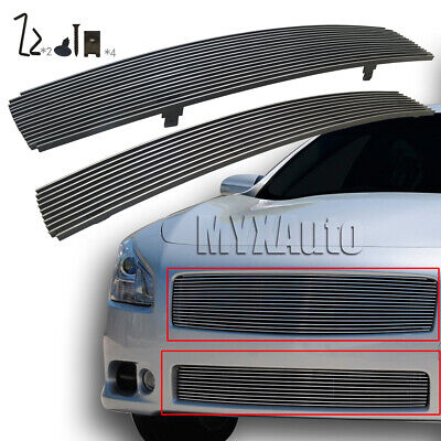 Fits 2009-2014 Nissan Maxima Billet Grille Grill Combo Insert • 97.29$