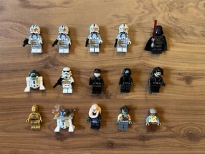 LEGO Star Wars Minifigure Lot x15 from Set 75394, 75397, 75402, Wooof, Vizam+ - Picture 1 of 1