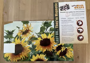 NEW MailWraps Magnetic Mail Box Wrap - Sunflowers 2001 - Picture 1 of 9