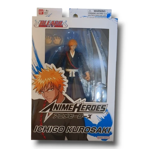W38 Bandai Anime Heroes Action Figure Ichigo Kurosaki Bleach Cover