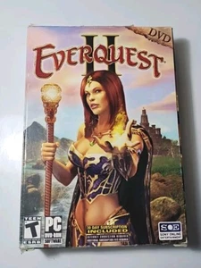EverQuest II 2004 Sony PC DVD-ROM Box Set - Includes Map, Manual, Inserts *NEW* - Picture 1 of 17