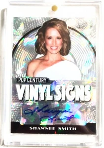 2020 LEAF POP CENTURY VINYL SIGNS CRYSTAL SHAWNEE SMITH AUTOGRAPH SSP #9/10 RARE - Picture 1 of 2