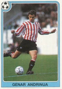 080 GENAR ANDRINUA ? ROOKIE ESPANA ATHLETIC BILBAO STICKER PANINI FUTBOL 92-93 - Picture 1 of 1
