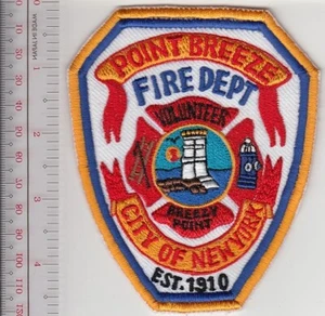 Departamento de Bomberos Point Breeze Voluntario Departamento de Bomberos de la Ciudad de Nueva York Blanco - Imagen 1 de 1