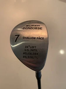 Nickent Super Concorde 7 Wood Shallow Face 24* Regular Graphite 42.5" Men's RH - Picture 1 of 7