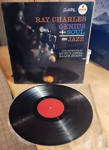 RAY CHARLES - GENIUS+SOUL=JAZZ (LP) SPARTON IMPULSE! MONO A-2 *RVG* - Picture 1 of 3