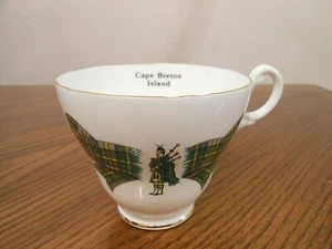 Vtg ROYAL STUART / SPENCER STEVENSON Fine Bone China CAPE BRETON ISLAND Tea Cup - Picture 1 of 3