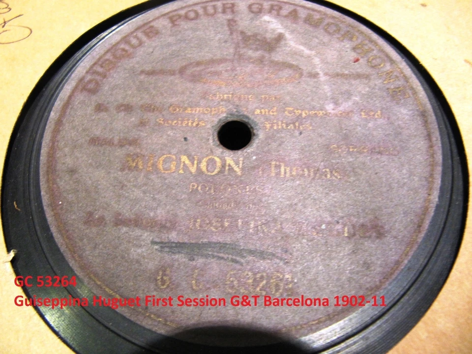 1902 FIRST STAMPER G&T JOSEFINA Giuseppina HUGUET Mignon Polonaise GC 53261 - Image 1 of 1