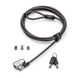 Kensington ClickSafe 2.0 3-in-1 Keyed Laptop Lock (T-Bar, Nano & Wedge Anchors) - Afbeelding 1 van 10