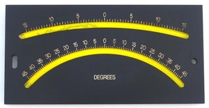 LARGE SHIPS SUBMARINE TWIN GLASS TUBE CLINOMETER LEVEL - Picture 1 of 3