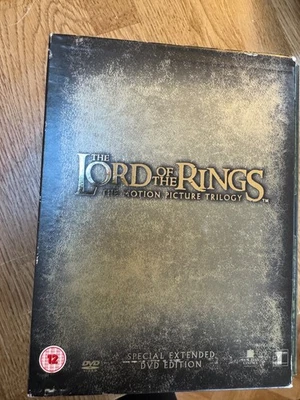 The Lord of the Rings Trilogy Extended Edition Box Set (DVD, 2004) - Image 1 of 3