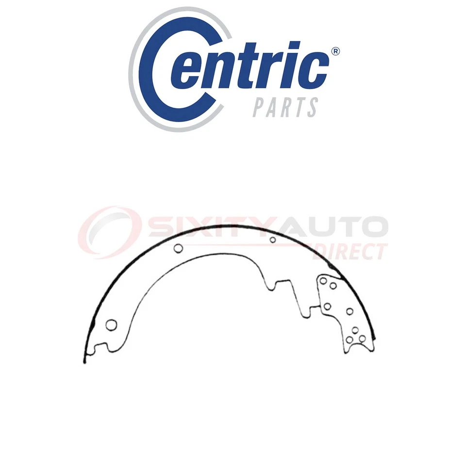 Centric Drum Brake Shoes for 1975-1977 Ford F-500 5.4L 5.9L 6.4L V8 - Kit xf Foto 1 de 4
