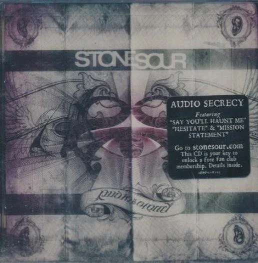 Stone Sour: Audio Secrecy w/ Hype Sticker MUSIC AUDIO CD hard rock metal SEALED  Foto 1 de 1