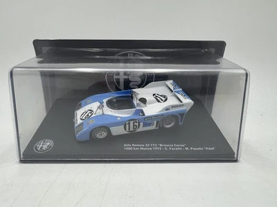 DIE CAST  1/43 " 33 TT3 BRESCIA CORSE 1973 C. FACETTI " ALFA ROMEO SPORT - Immagine 1 di 2
