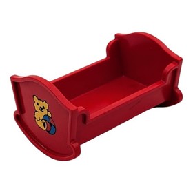 LEGO Duplo Red Bear Crib 4908pb01 Town House Set 2752 9152 2615