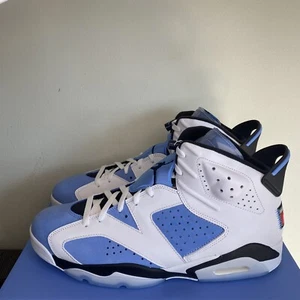 Nike Air Jordan 6 Retro UNC Blue Carolina CT8529-410 Men’s Size 14 SHIPS NOW - Picture 1 of 12
