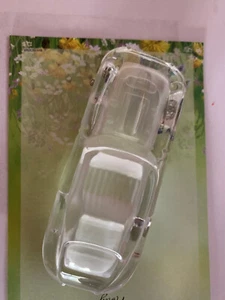 "SELTENES FUNDSTÜCK" Sehr schöner VollGlas - Porsche (Vitrinenobjekt.) L 11,5 cm - Bild 1 von 8