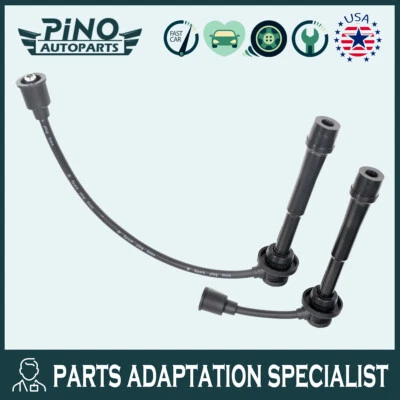 Actualización 2 cables de bujía para 1,6 L 1999 2000 2001 Suzuki Esteem L4 UF280 OEM Foto 1 de 4