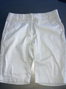 Girls Izod School Uniform Khaki/Beige Size 12 Shorts - Picture 1 of 5