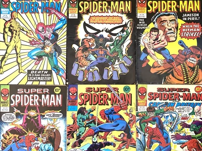 SUPER SPIDER-MAN WEEKLY. NUMBER'S 249 273 274 279 305 307 (6 ISSUE 1977/78 LOT) - Image 1 of 4