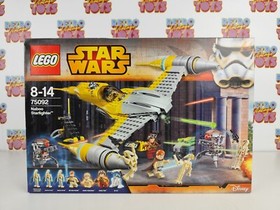 LEGO NABOO STARFIGHTER 75092 ANAKIN OBI-WAN KENOBI R2D2 MINI FIGURES SEALED