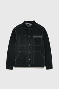 CAZADORA DENIM ACOLCHADA - Azul | ZARA España