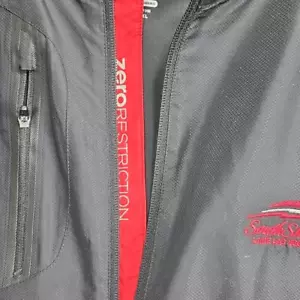 Zero Restriction Jacket Mens XXL Tour Series 1/4 Zip Black Golf Performance 2XL - Picture 1 of 15