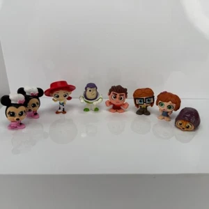 Disney Pixar Squinkies Toy Story Lot 9 Piece Buzz Jesse Up Wreck it Ralph Minnie - Picture 1 of 8
