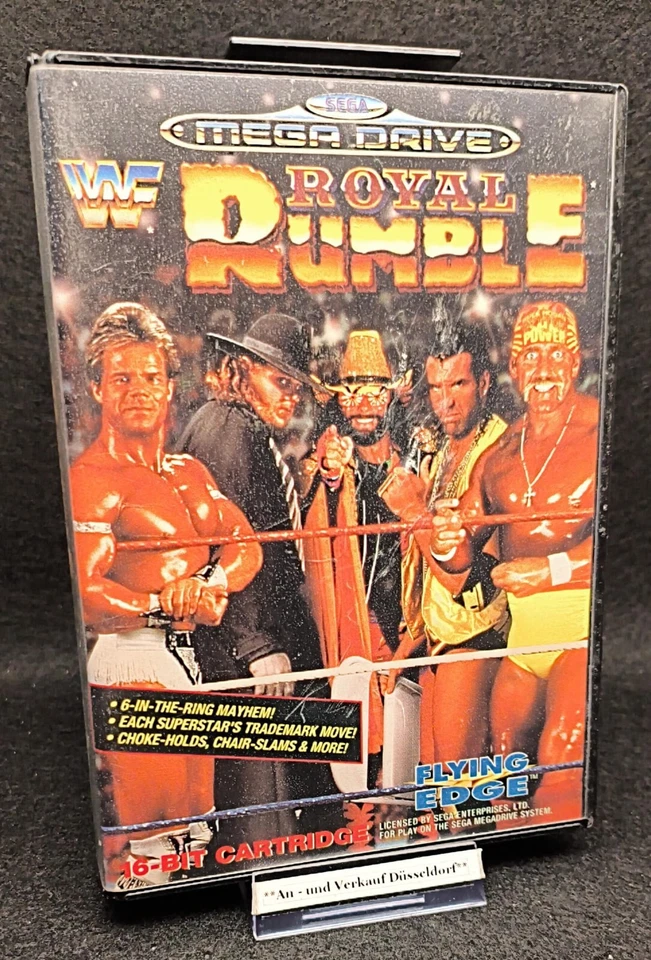 WWF Royal Rumble (Sega Mega Drive) in OVP + Anleitung - Bild 1 von 4