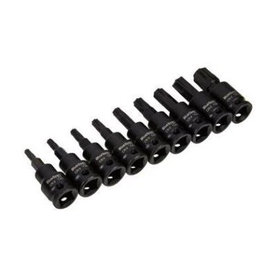 BlueSpot 9Pcs 3/8" Impact Torx Bit Sockets Set T20-T60 - Image 1 of 4